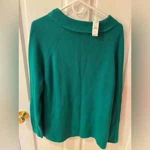 Talbots Green sweater